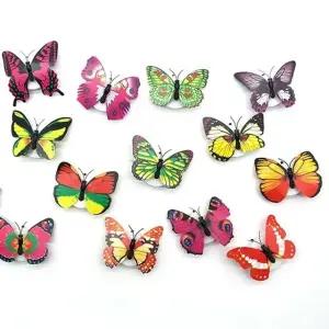 LED장식품 스티커조명 3D장식나비장식 LED 나비 스티커장식 (WFJ0JKA)