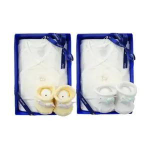 [롯데백화점]압소바 압소바 호싱 텐셀 배냇슈트+첼시 모티브 단말 A1A10104-A1A32003-G