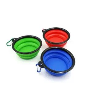 산책용반려견그릇 카라비너물그릇 휴대용물통 반려동물 휴대용그릇 (WFJ0JVJ)