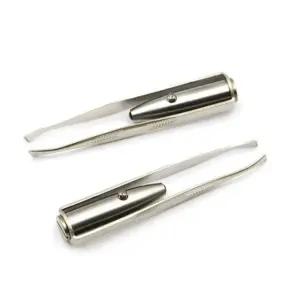 속눈썹족집게 눈썹정리 미용핀셋 LED 핀셋 족집게 (WFJ0K2P)