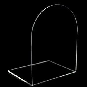 아크릴L자 책꽂이책상위 책장선반 아크릴 L자 책꽂이 (WFJ0K1V)