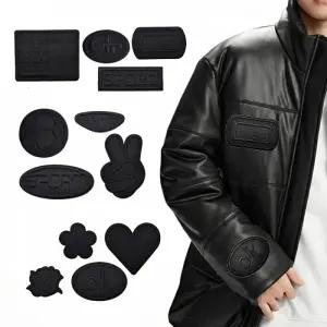 수선 패치 자수 와펜 구멍난 부분 수선용 테이프 접착형 스티커