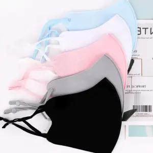 도톰한 입체 마스크 스판 귀 편안 길이 조절 피부 밀착