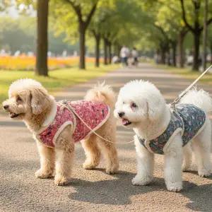 강아지 김장 조끼 고양이 할매 수면옷 할머니 실내복 반려견 시골 애견 촌캉스 겨울 커플룩