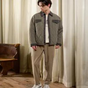 남성 이지 코듀로이팬츠 베이지