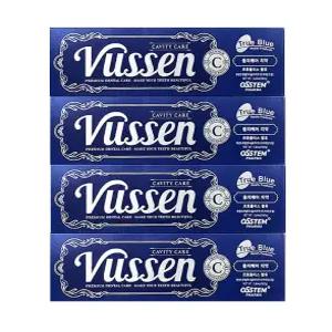 뷰센 트루블루 C 충치케어 치약 160g x 4개