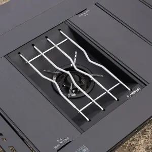 아베나키 캠핑 IGT 플레이트 원버너 거치대 독립사용 자립형