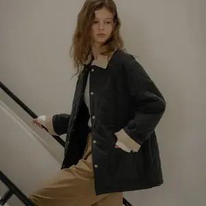 틸아이다이 Soft warm quilting jacket_Navy