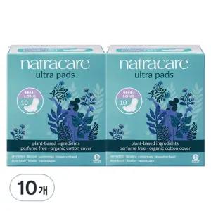 나트라케어 울트라 데일리 학생 직장인 패드 윙 생리대 날개형 대형 10개입 10개