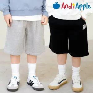 [앤디애플] 베이직원턱버뮤다팬츠