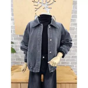 [레코브](하남점)카라배색데님블루종 (LC31F3DJ503X)