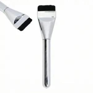 납작 파운데이션 브러쉬 전용 커버 포함 메이크업 화장브러쉬 베이스메이크업