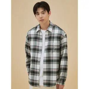 [롯데백화점]폴햄 남성  소프트 플란넬 셔츠 PHE4WC1013