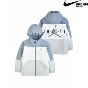 [롯데백화점]나이키 조던 우븐 컬러블럭 윈드러너 재킷 그레이 8-15세 N253JK311P