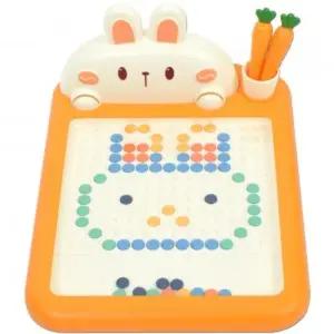 오즈토이 토끼 에듀 자석 드로잉 보드 초코볼 옮기기 cl001 초코 마그네틱옮기기 교구 원형옮기기 펜옮기기