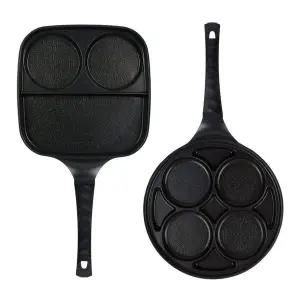 3구 022CWH97 4구 계란 후라이팬 소세지팬 다용도 멀티 프라이팬 27cm