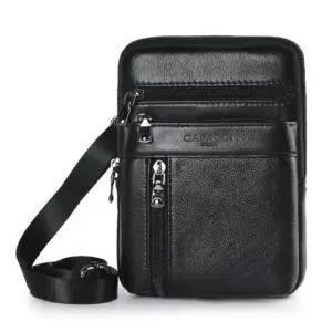 남자 미니 가죽 크로스백 어르신 핸드폰가방 어깨가방 크로스백남자 남성크로스백