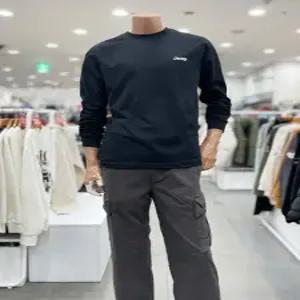 남녀공용 JEEP 롱 슬리브 티셔츠 JR2TSU001BK)_DG