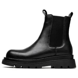 남성 겨울 기모 밴딩 첼시부츠 워커 슈즈 남성첼시부츠 겨울기모부츠 밴딩첼시부츠