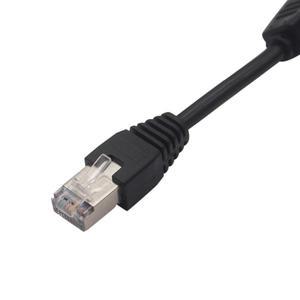 RJ45 1 수컷에서 2 암컷 소켓 포트 LAN 이더넷 네트워크 스플리터 Y 어댑터 케이블