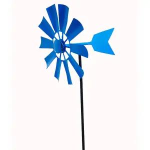 두더지퇴치바람개비 대형 정원인테리어 조경 야외 원예 공원 풍차 소품 빈티지 마당꾸미기