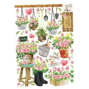 조인컴퍼니 데코 쁘띠 스티커 시리즈3 인테리어 데코스티커 카페 화분 정원  국내제작