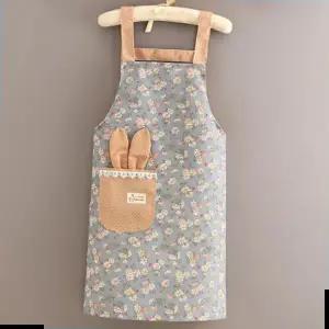 토끼 포켓 프릴 앞치마 예쁜앞치마 식당앞치마 앞치마쇼핑몰 주방앞치마 백지영앞치마 원피스형앞치마