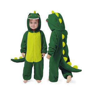 할로윈 코스프레 테마 파티를 위한 멋진 창작물 아기 공룡 의상, 남녀공용 후드 점프수트