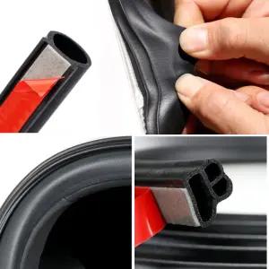 자동차 도어 틈새 방음 고무패킹 D형 몰딩