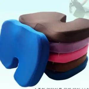 의자 메모리폼방석 라텍스 허리아플때좋은자세 의자방석 사무실 실리콘방석