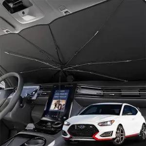벨로스터 햇빛가리개 우산타입 원터치 자동차