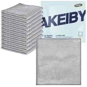 아케이바이 노스크래치 찌든때 수세미, 10개입, 1세트