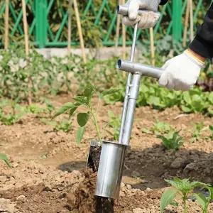 모종이식기 핸드형 부모님 효도 선물 프리미엄 올스텐리스 모종삽 텃밭 농사 장비 42cm