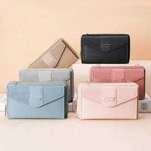 지갑 머니클립 카드홀더 예쁜 수납 그립감좋은 심플 가방형 2단