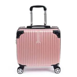 미니 캐리어 18형 로즈골드 케리어 기내용 여행가방 기내가방 여행백 귀여운 출장 여행용