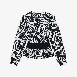 [SI](마산점)니트배색 타이 블라우스 (SSKBBAD14080)(SSKBB14080)