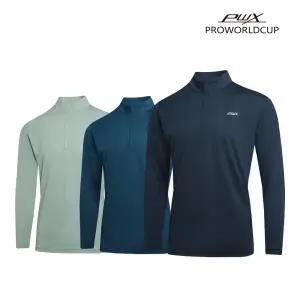 프로월드컵 남성 아웃도어 등산 긴팔 집업 티셔츠 Q123-3101-03