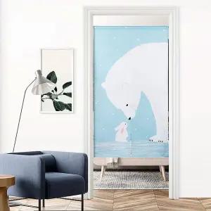 레빗베어바란스 가림막커튼 선반가리개 중문베란다 문 천 미니