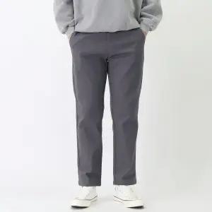 남자 슬랙스 면 치노 슬렉스 밴딩 편한 일자 긴 바지 빅사이즈 9부 남성 스판 팬츠