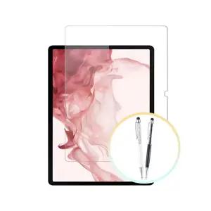 갤럭시탭A9 플러스 강화유리 필름+크리스탈 터치펜