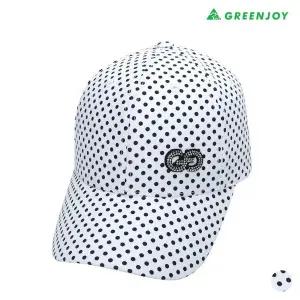 [하프클럽/그린조이]여성 DOT프린트 볼캡