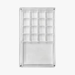 온코 미니 네일아트 자석 보관 말린꽃 아크릴 수집 분할 액자 17칸