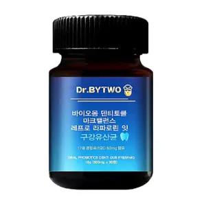 모아샵 닥터바이투 구강유산균CMU 잇몸유산균 애플민트