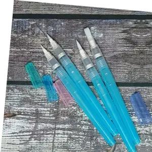 쿠레타케 지그 물내장 수채화붓 워터 브러쉬 4종세트