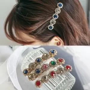 [제이프로젝]프랑 컬러 스톤 헤어핀 20대 30대 여자 여성 예쁜