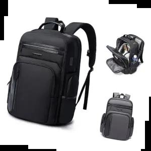 대학생백팩 심플 3컬러 남자 직장인 백팩 대학생 USB 멀티포켓