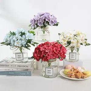 [셀러허브 1]베고니아 조화 장식 꽃다발 OSM-1006266