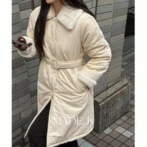 세인트 퍼 트렌치 패딩 코트