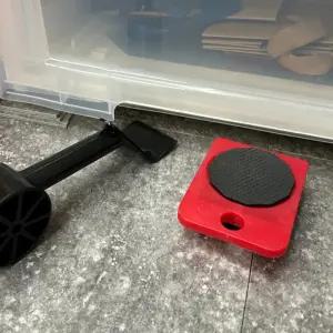 가구 무거운짐 옮기기 지렛대 이동바퀴 가구 이사도우미 옮기기 냉장고 이동키트 세탁기