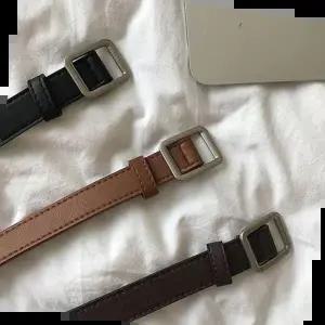 원피스벨트 사각라인벨트 패션 데일리 허리띠 여성 가죽 버클